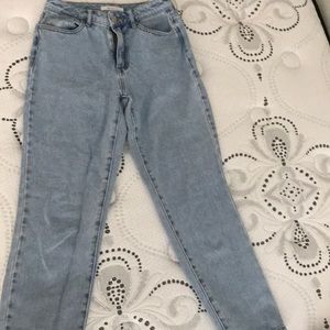blue pacsun mom jeans. never worn